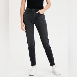 🟢 american eagle super stretch black jeans